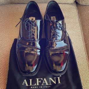 Alfani Men’s Formal Dress Shoes - Black Patent